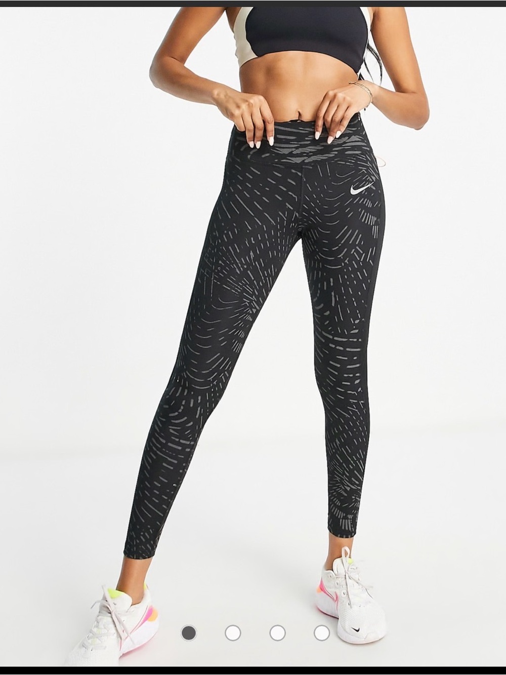 Nike Dri Fit Run Reflective High-Waist Leggings